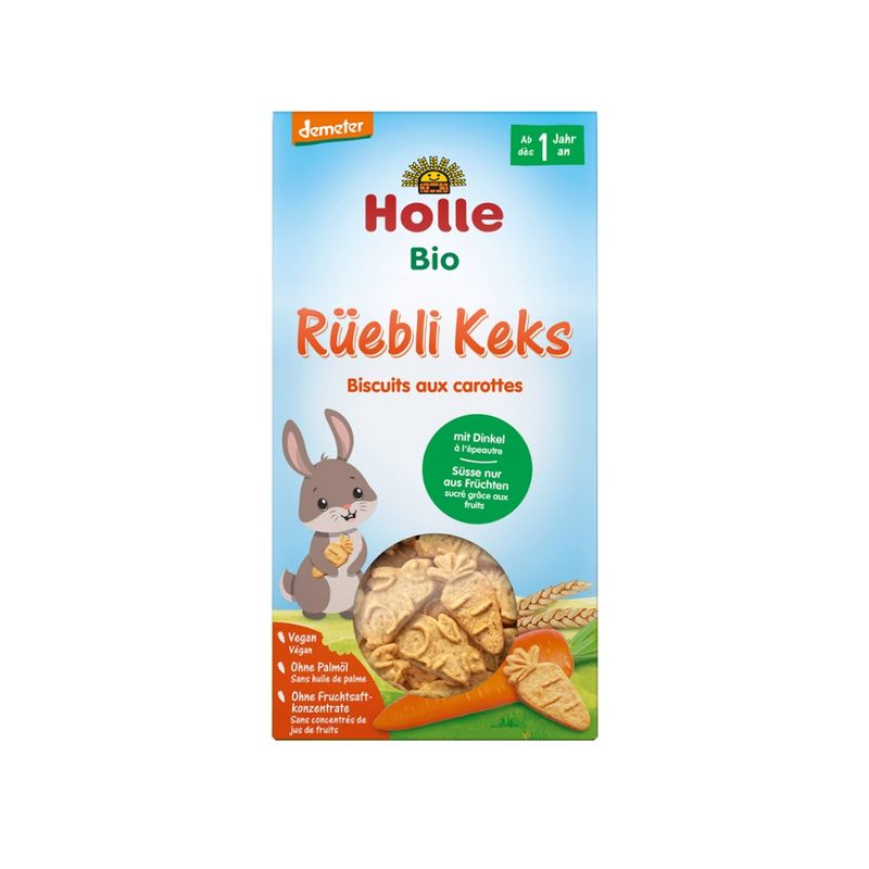 Holle  Bio-Rüebli Keks Dinkel - Produktbild