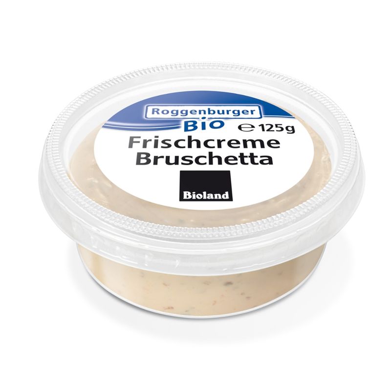 Roggenburger Bio Roggenburger Bio Frischcreme Bruschetta 125 g PRE PACK - Produktbild