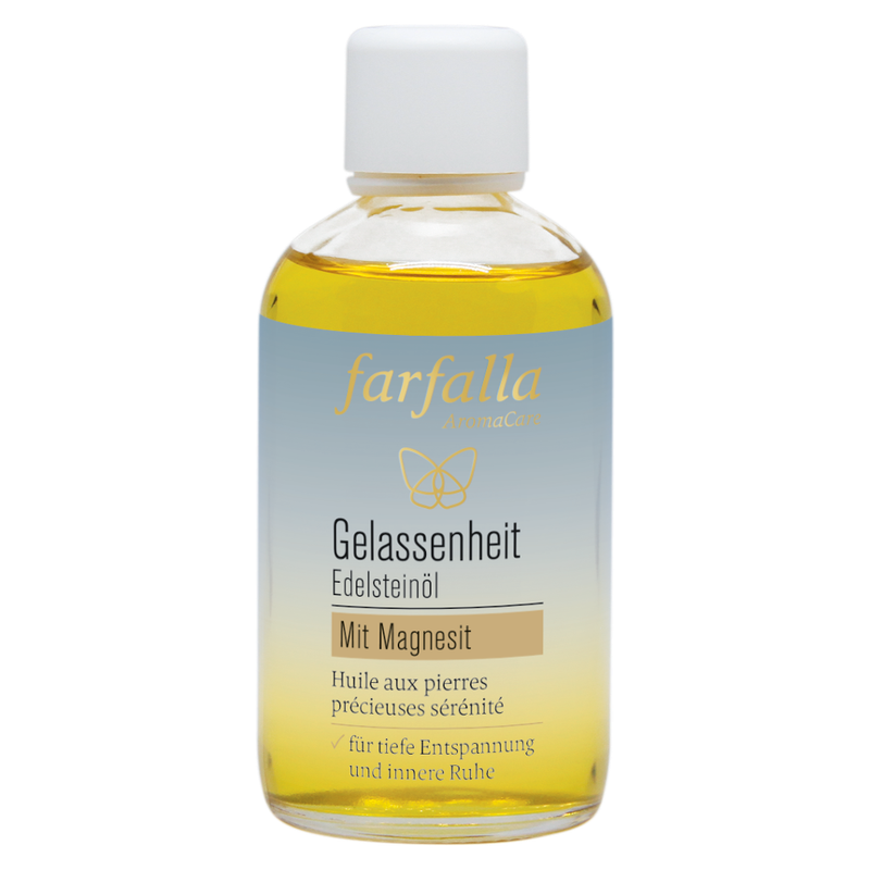 farfalla Edelsteinöl Gelassenheit 100ml - Produktbild