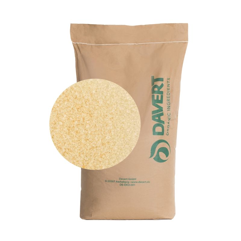 Davert Rohstoffhandel Rohrohrzucker CRI 25 kg - Produktbild