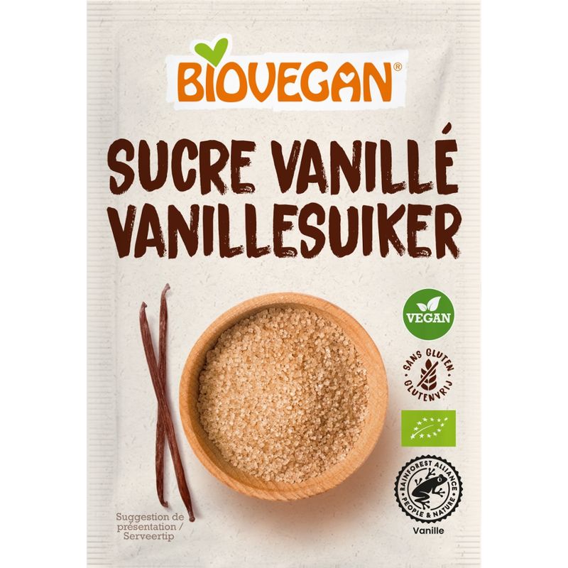 Biovegan Vanilla sugar, organic - Produktbild