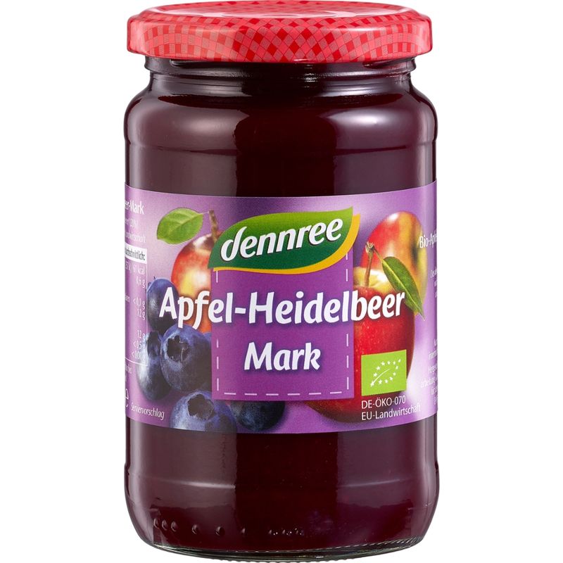 dennree Apfel-Heidelbeer-Mark - Produktbild