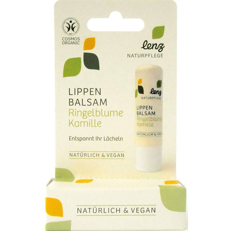 Lenz Naturpflege Lippenbalsam Ringelblume Kamille - Produktbild