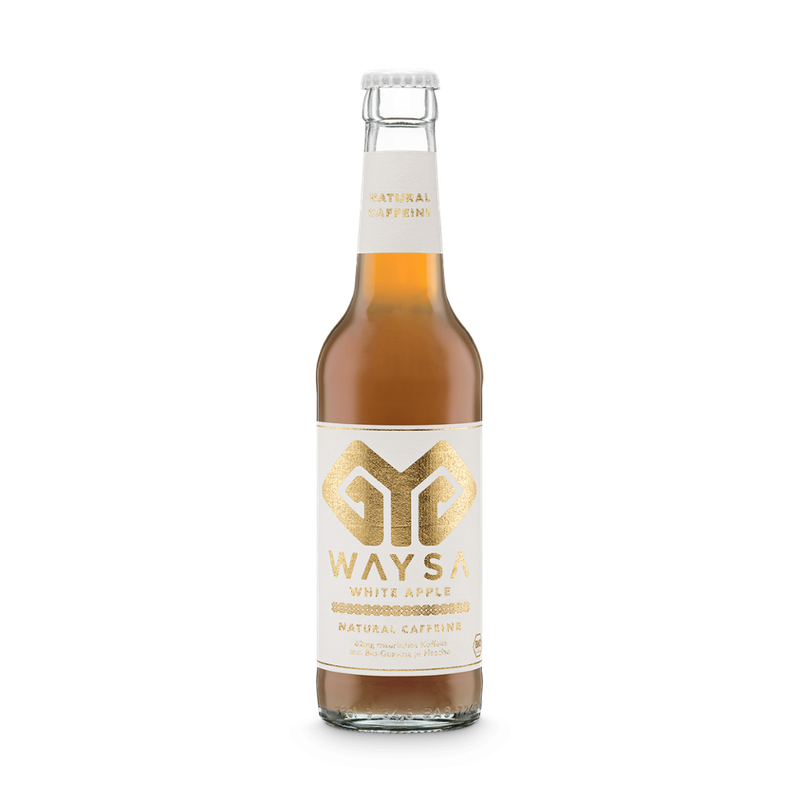 WAYSA WAYSA - WHITE APPLE 42mg Bio Guayusa Energiegetränk - Produktbild
