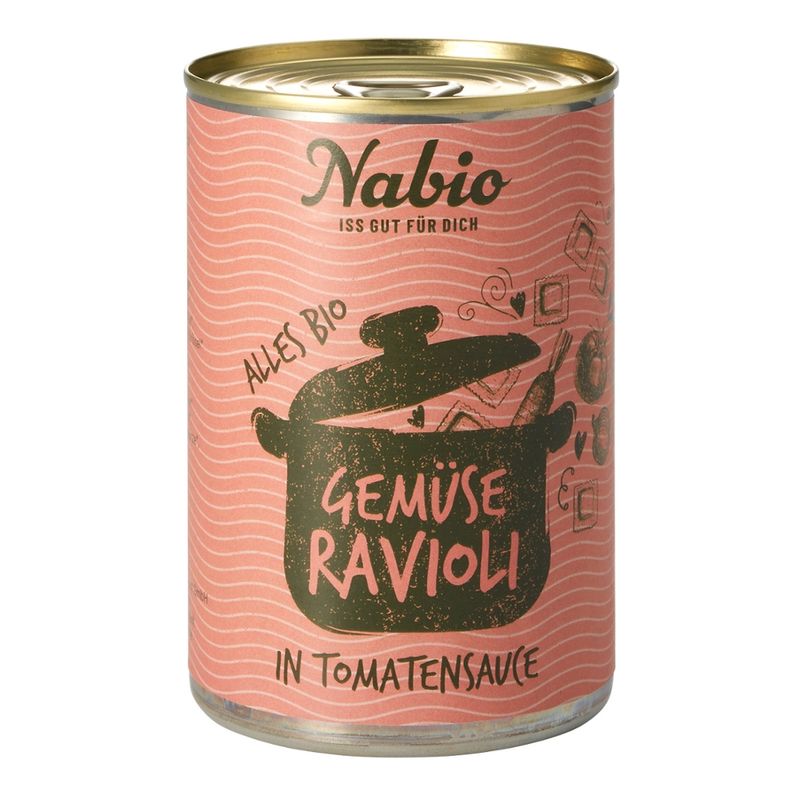 Nabio Nabio Ravioli in Gemüse-Tomatensauce - Produktbild