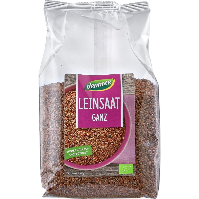 dennree Leinsaat ganz - Produktbild