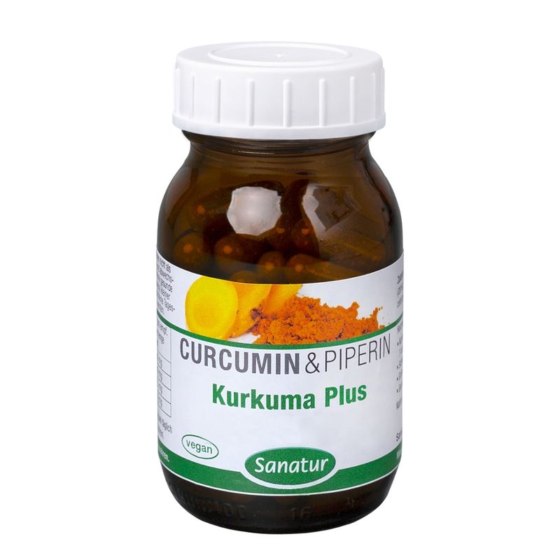 Sanatur Kurkuma Plus 60 Kapseln - Produktbild
