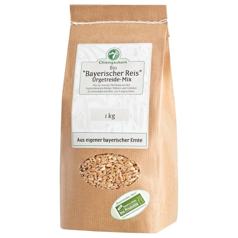 Chiemgaukorn "Bayerischer Reis", Bio Urgetreide-Mix, 1,0 kg, Chiemgaukorn - Produktbild