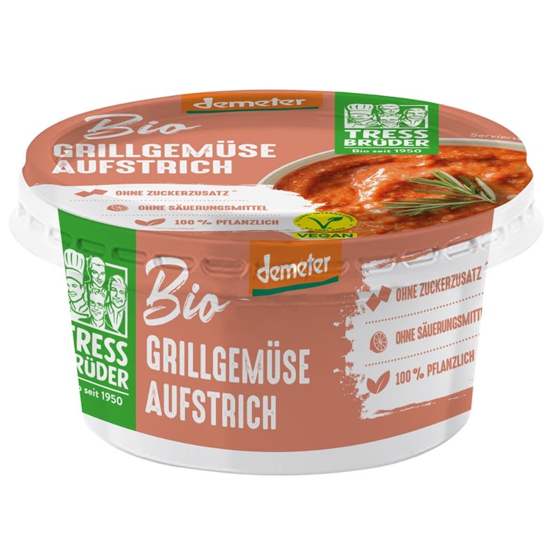 Tress Brüder Bio Demeter Grillgemüse-Aufstrich - Produktbild