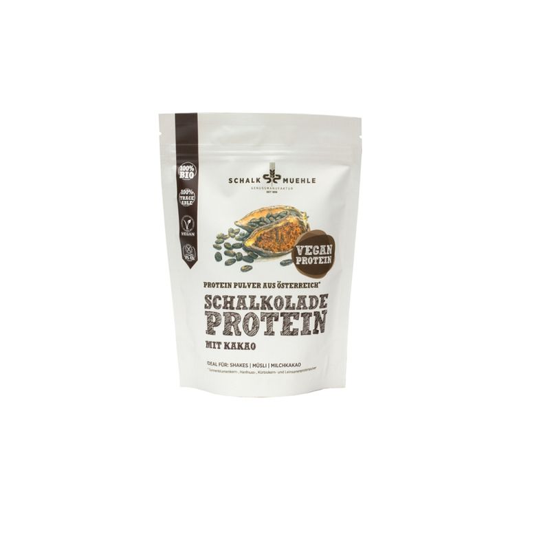 Schalk Mühle 250 g Bio Protein Pulver Mix mit Kakao Pulver - Produktbild