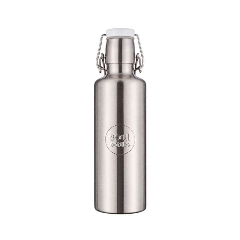 soulbottles soulbottle steel 0,6 l „grau“ - Produktbild