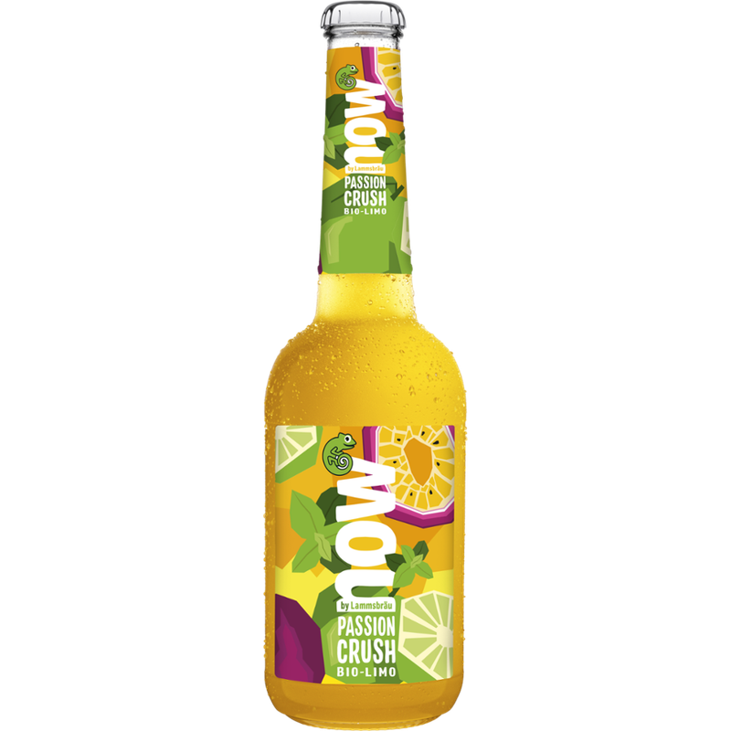 now now Bio Limo Passion Crush (Bio) 0,33l - Produktbild