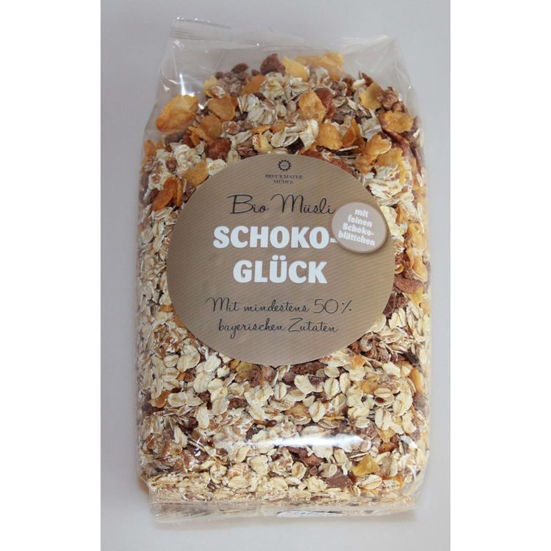 Bruckmayer Mühle Bio Müsli "Schoko Glück" 450 g - Produktbild