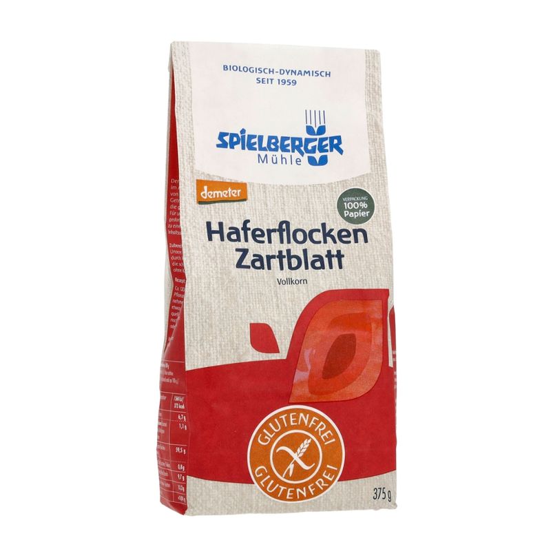 Spielberger Mühle Haferflocken Zartblatt, glutenfrei, demeter - Produktbild