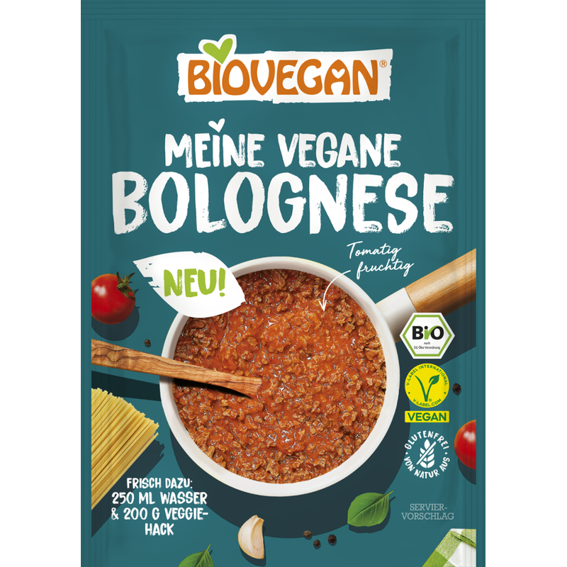 Biovegan My vegan sauce, Bolognese, BIO, 28g - Produktbild