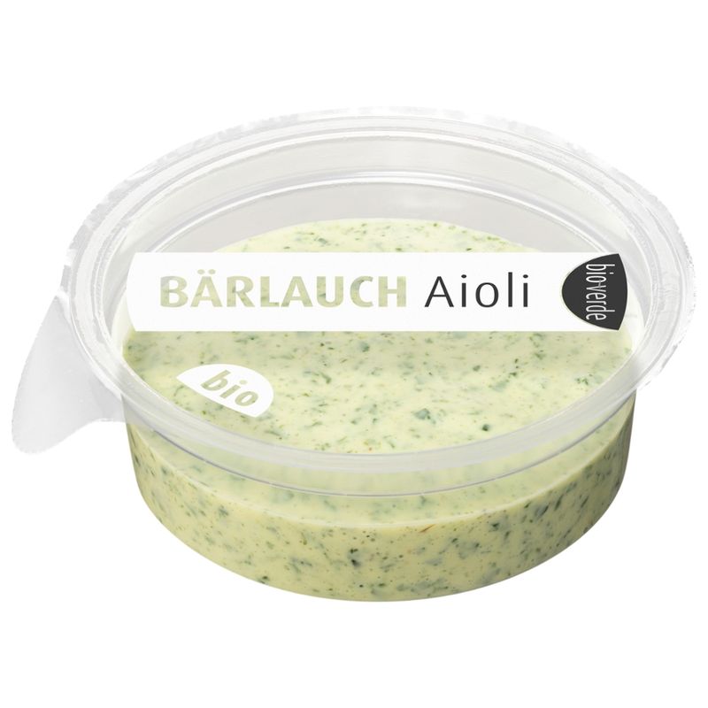 bio-verde Prepack Bärlauch-Aioli 90 g - Produktbild