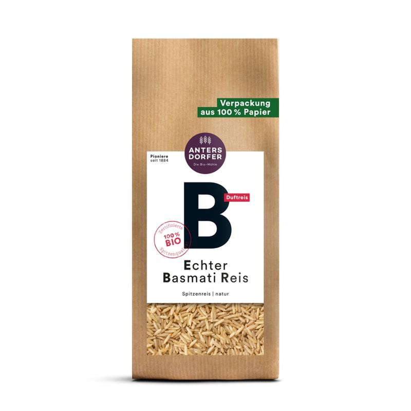 Antersdorfer - Die Bio-Mühle Bio Echter Basmati Reis natur - Produktbild