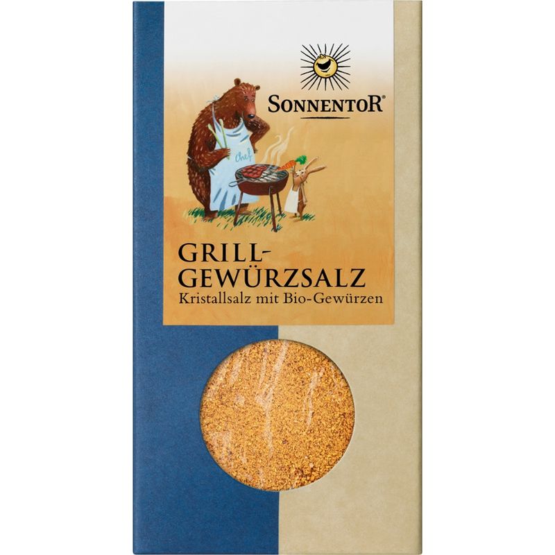 Sonnentor Grillgewürzsalz, Packung - Produktbild