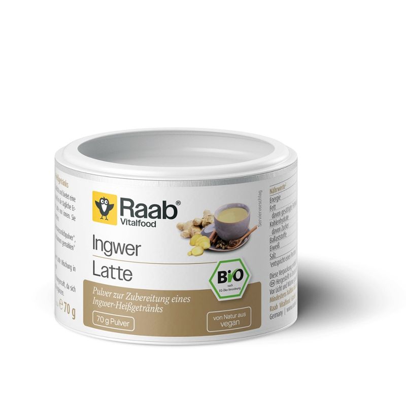 Raab Vitalfood BIO Ingwer Latte - Produktbild
