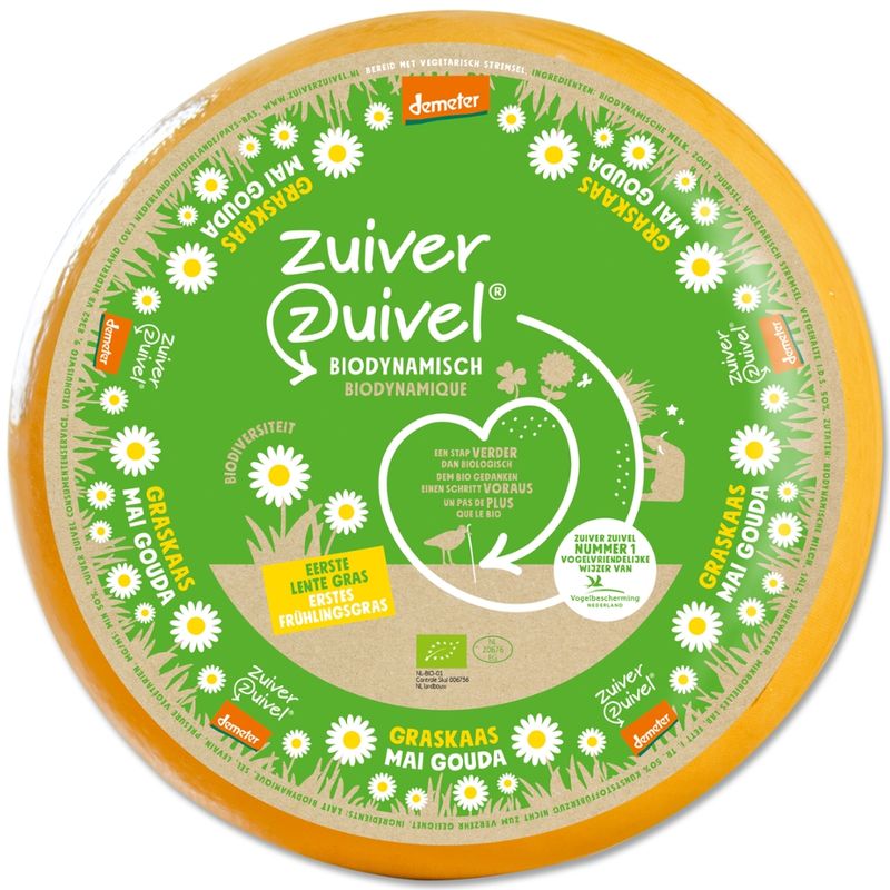 Zuiver Zuivel Biodynamische Gouda Mai Gouda 10 kg - Produktbild