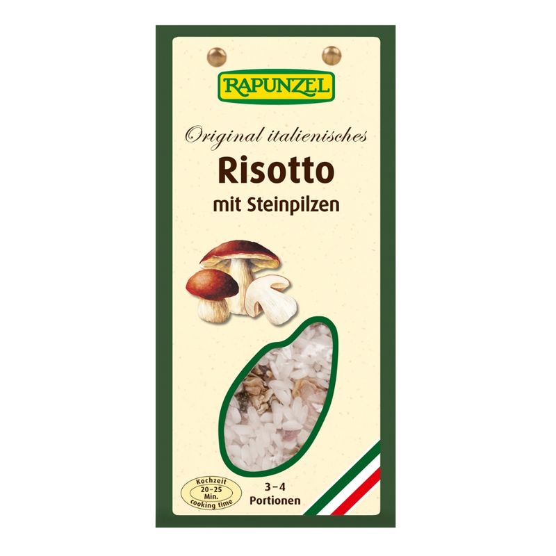 Rapunzel Risotto mit Steinpilzen - Produktbild