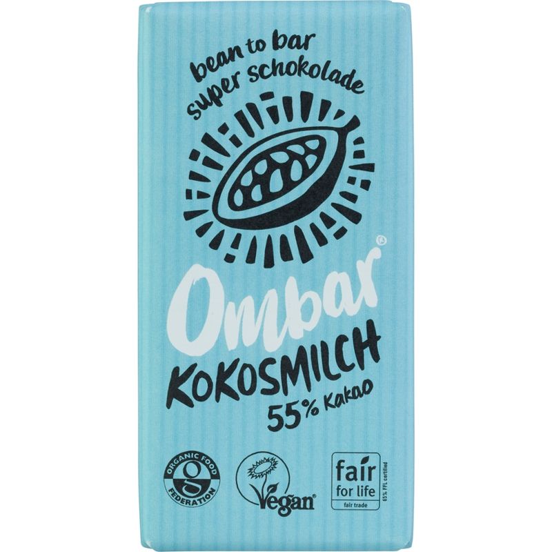 Ombar Ombar Rohschokolade Kokosmilch - Produktbild