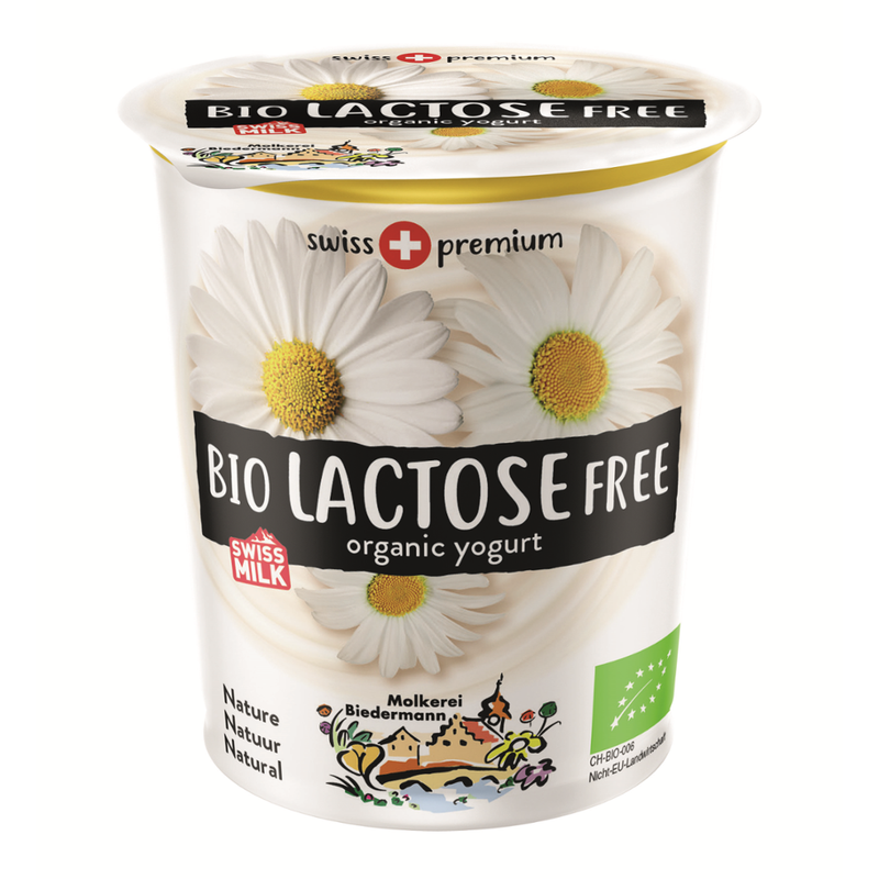 Molkerei Biedermann Bio Jogurt lactosefrei Nature - Produktbild
