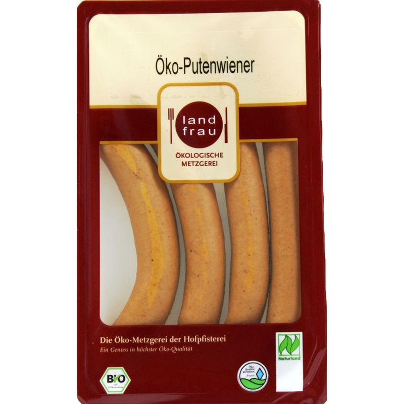 Landfrau Öko-Putenwiener - Produktbild