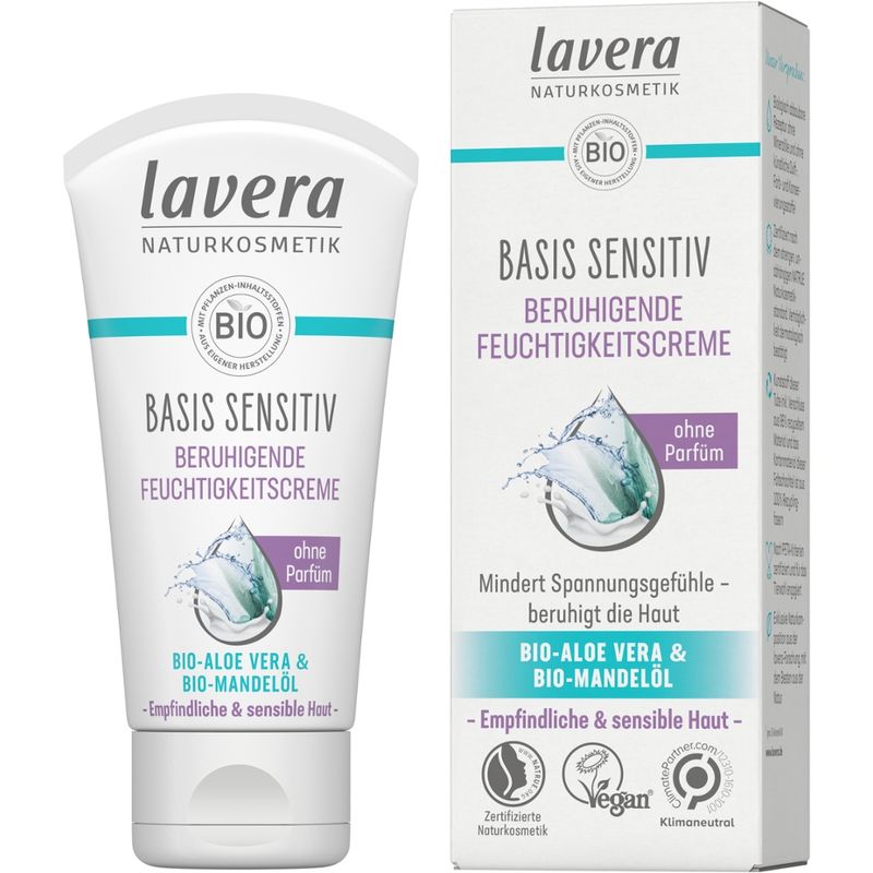 lavera basis sensitiv Beruhigende Feuchtigkeitscreme - Produktbild