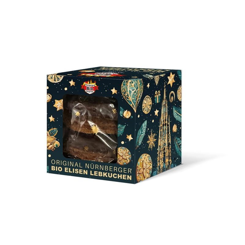 Nürnberger Bio Originale 5 Original Nürnberger Bio Elisen Lebkuchen, sort. - Produktbild