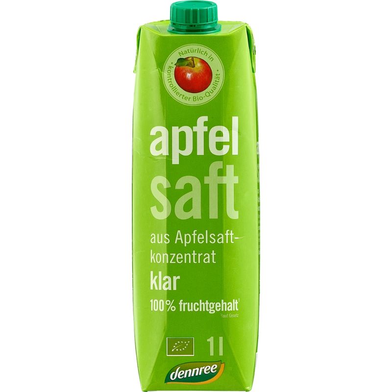 dennree Apfelsaft aus Apfelsaftkonzentrat - Produktbild