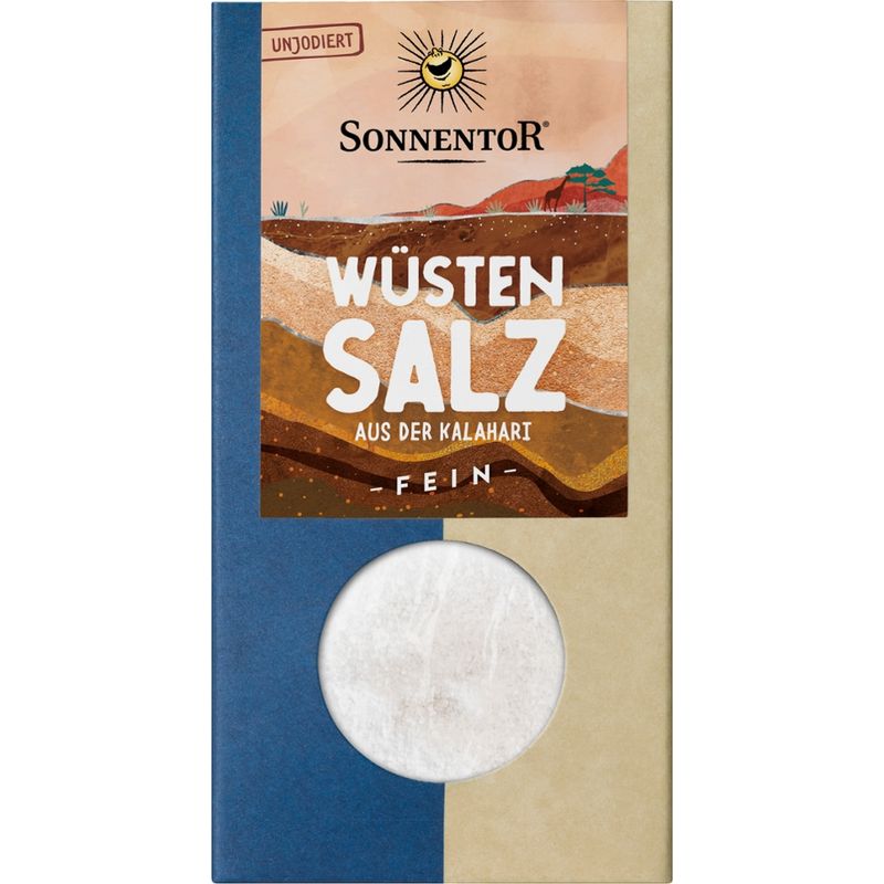 Sonnentor Kalahari Wüstensalz fein, Packung - Produktbild
