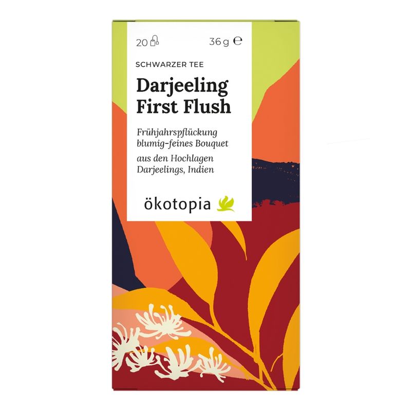 Ökotopia  Darjeeling First Flush Teebeutel SR - Produktbild