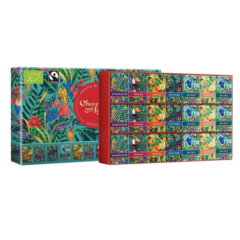 Chocolate and Love Limited GIFT BOX MADAGASCAR - 42x5.5G NAPOLITAINS - Produktbild