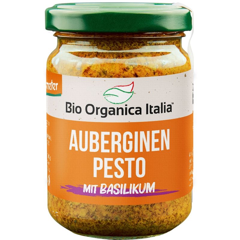 Bio Organica Italia Bio Organica Italia Auberginen Pesto 140 g - Produktbild