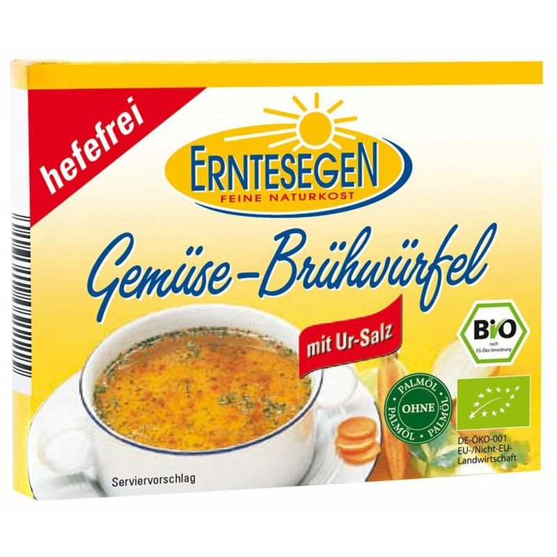 Erntesegen Gemüse-Brühwürfel hefefrei - Produktbild