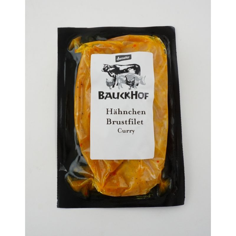 Bauckhof Hähnchenbrustfilet mit Curry 2er - Produktbild