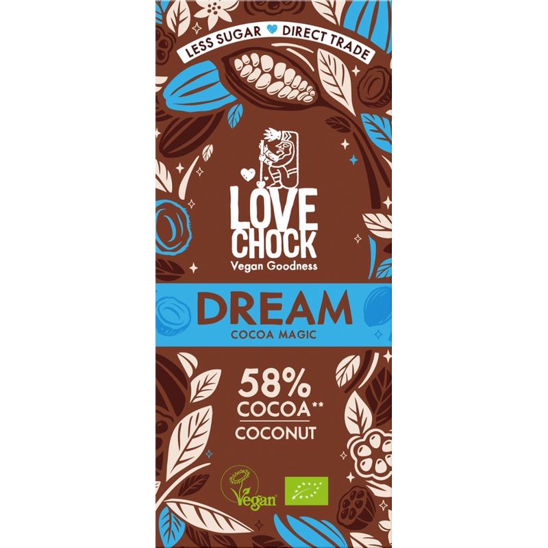 Lovechock B.V. LOV tablet Dream noix de coco - Produktbild
