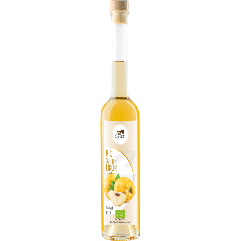 Spitz BIO Quitten Likör mit Fruchtsaft 0.1 l, 18 vol% - Produktbild