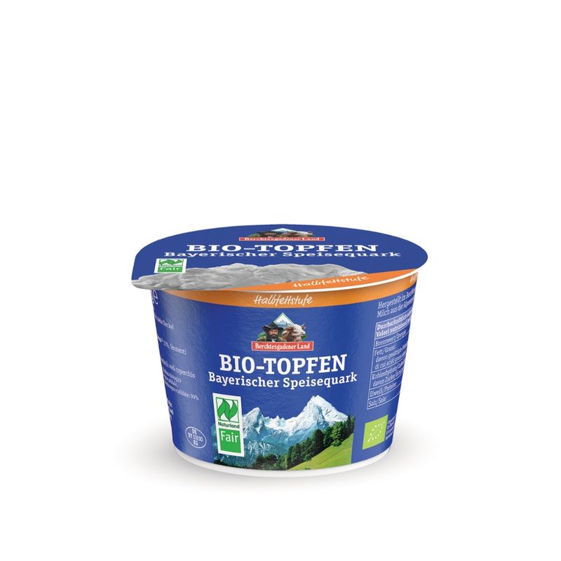 Berchtesgadener Land Bio Bio-Speisequark Halbfettstufe NL-Fair - Produktbild
