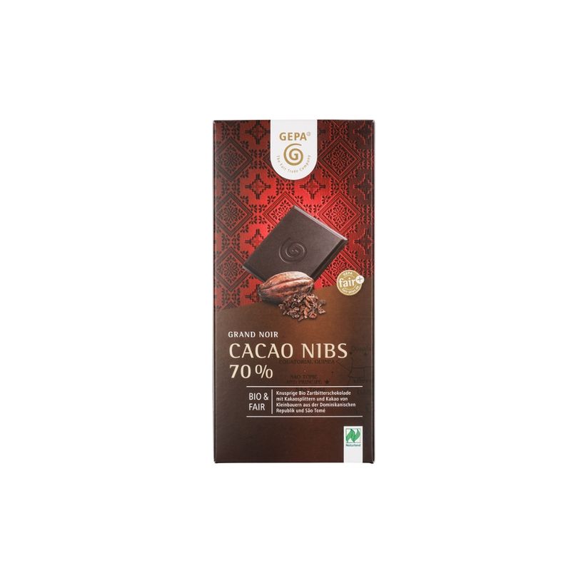 GEPA - The Fair Trade Company Cacao Nibs 70% - Produktbild