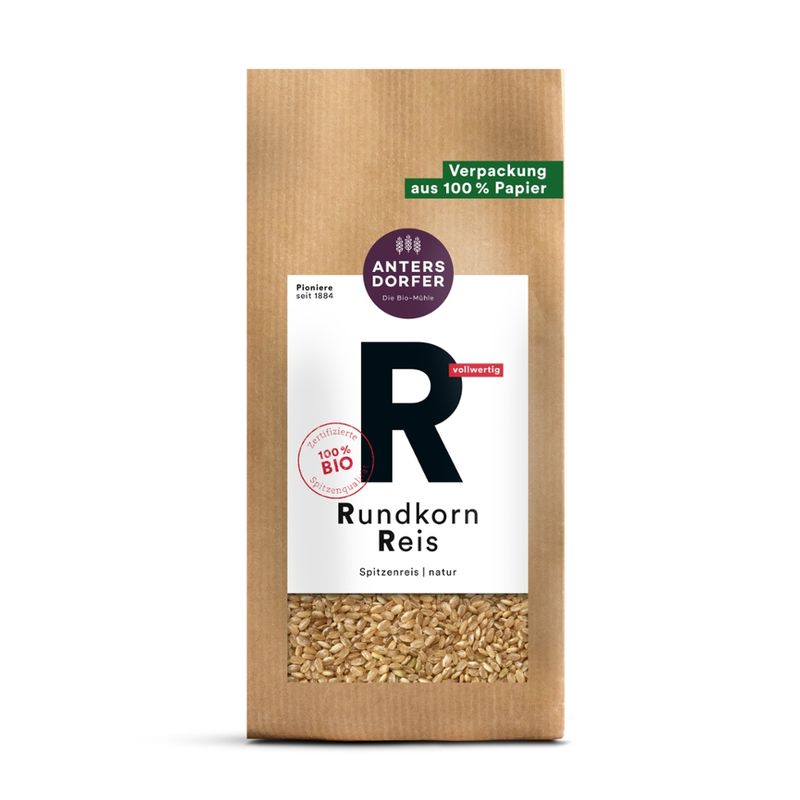 Antersdorfer - Die Bio-Mühle Bio Rundkorn Reis natur - Produktbild