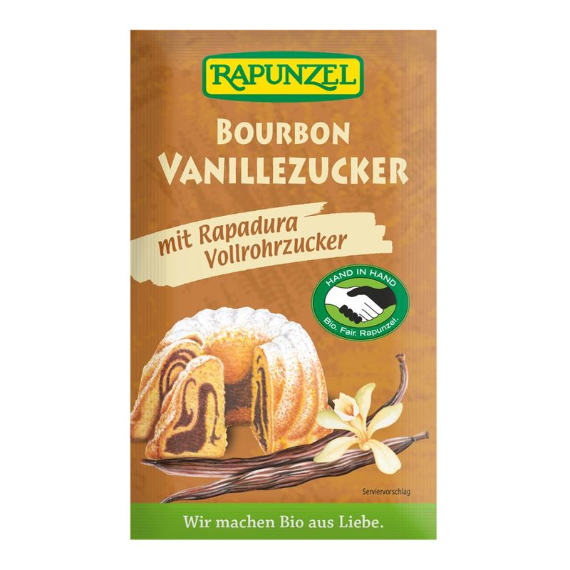 Rapunzel Vanillezucker Bourbon mit Rapadura HIH - Produktbild