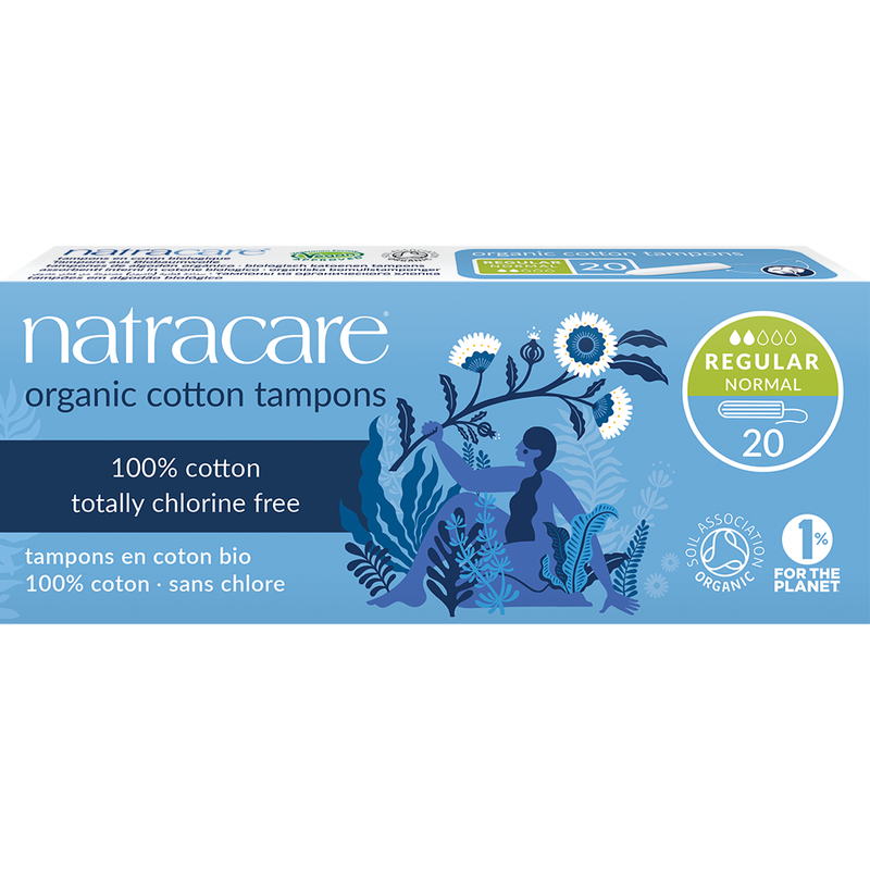 Natracare Tampons Regular ohne Applikator 20 St - Produktbild