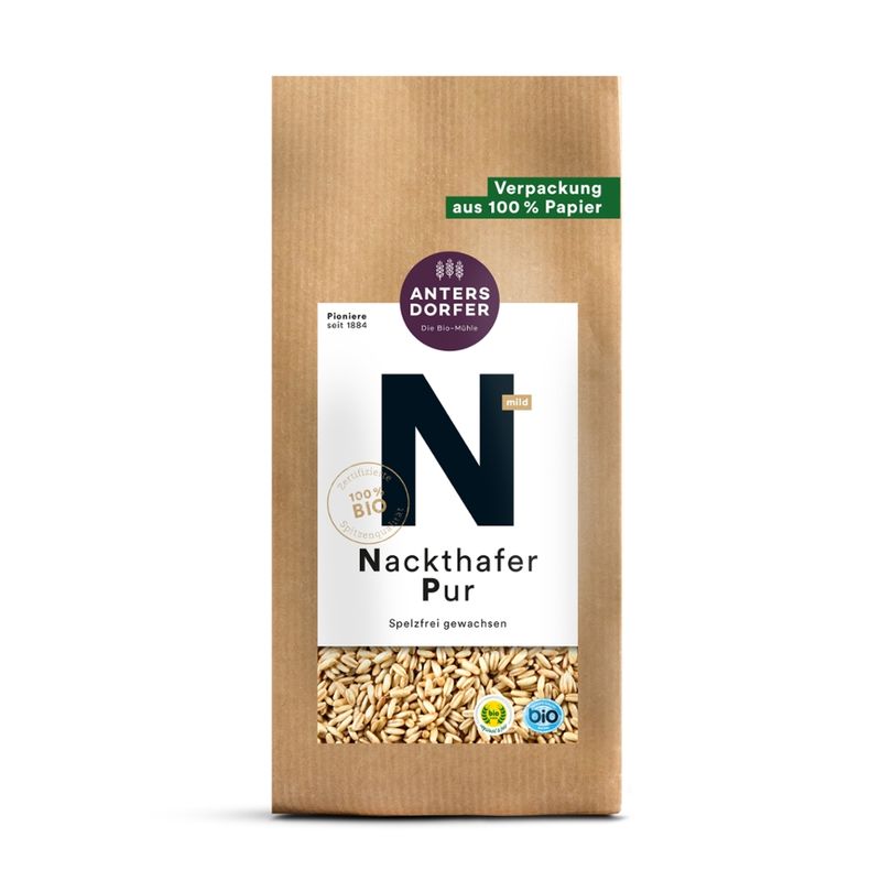 Antersdorfer - Die Bio-Mühle Bio Nackthafer Pur - Produktbild