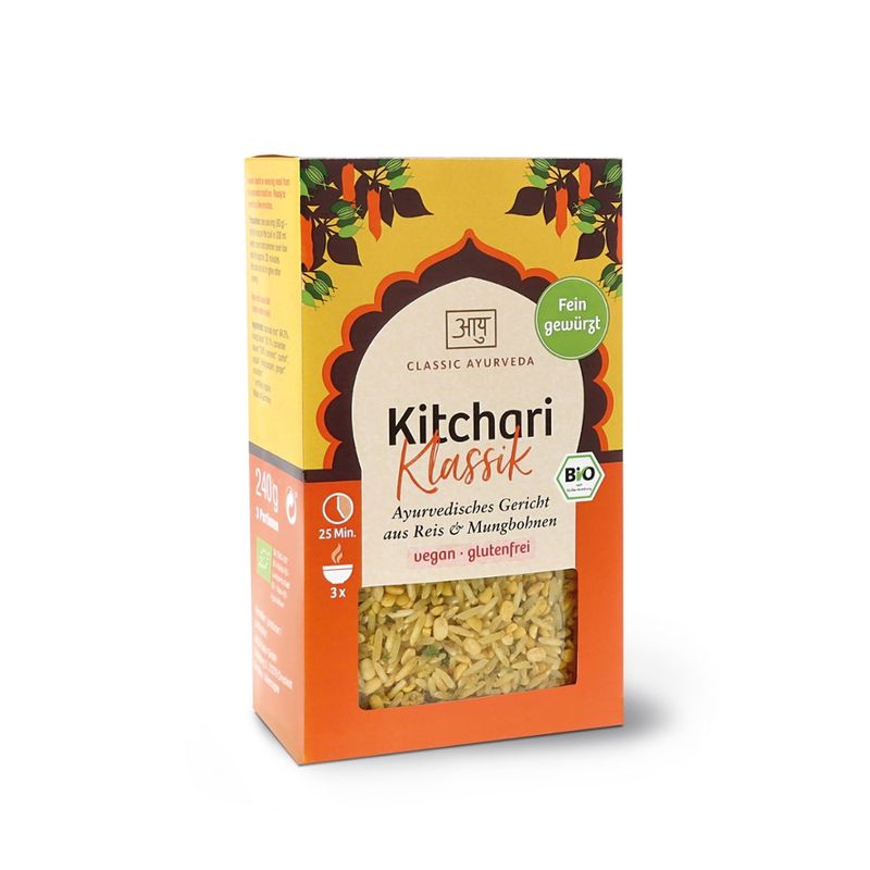 Classic Ayurveda Kitchari Klassik, Ayurvedisches Gericht, bio, 240 g - Produktbild