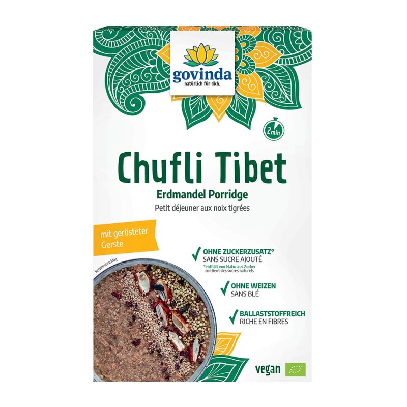 Govinda Chufli Tibet Erdmandelfrühstücksbrei - Produktbild