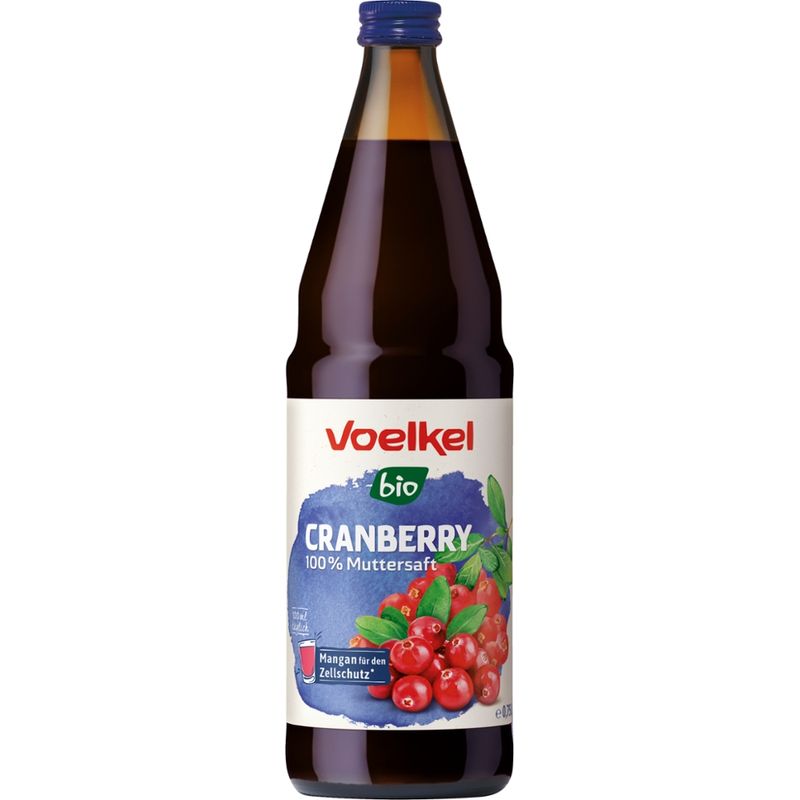 Voelkel Cranberry 100% Muttersaft - Produktbild