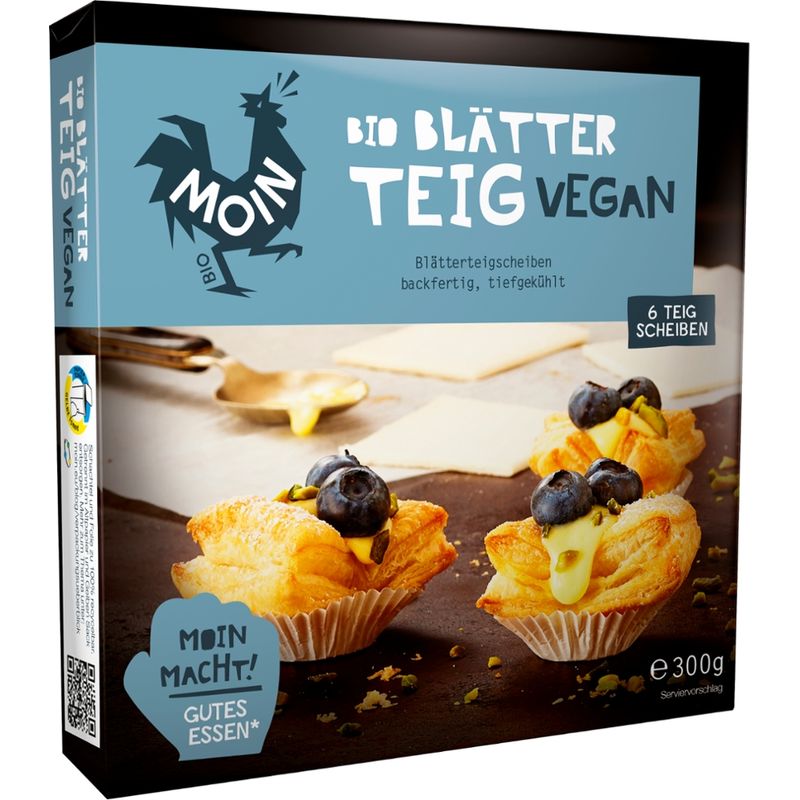 Moin Bio Backwaren Bio Blätterteig Vegan - Produktbild