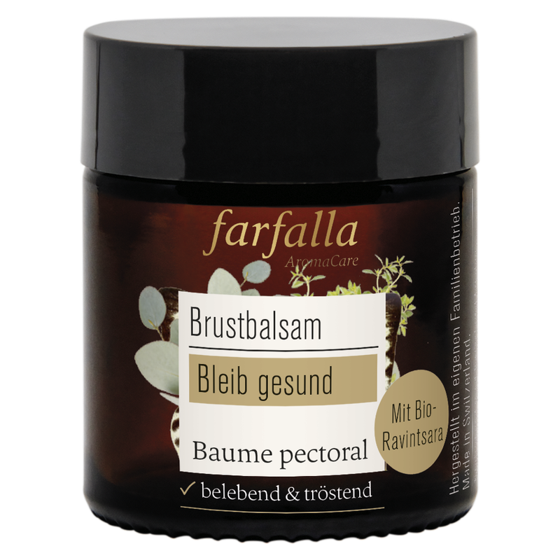 farfalla bleib gesund, Ravintsara, Brustbalsam, 30ml - Produktbild